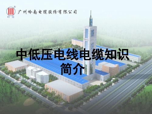 201407中低压电线电缆介绍