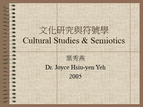 文化研究与符号学