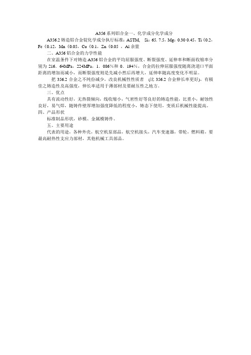 A356系列铝合金 (2)