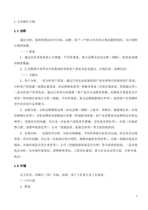 135工作法客户经理培训
