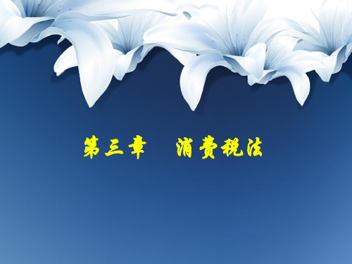 cpa税法-第3章