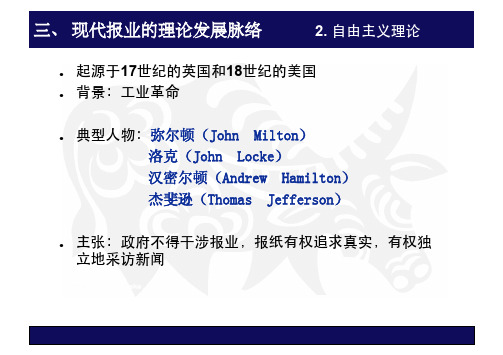自由主义的报刊理论