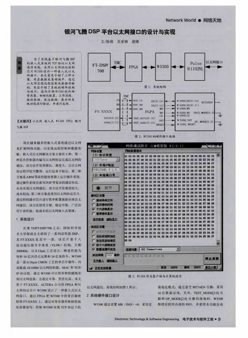 银河飞腾DSP平台以太网接口的设计与实现