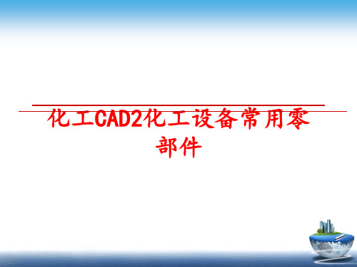 最新化工CAD2化工设备常用零部件