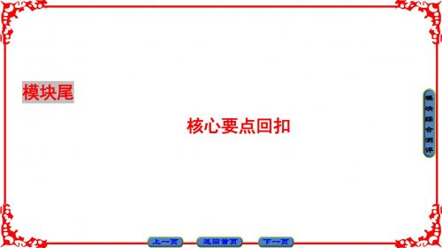 外研版英语选修9课件：Unit 5-核心要点回扣