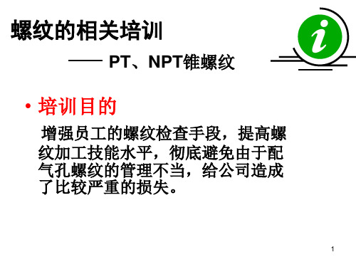 锥螺纹