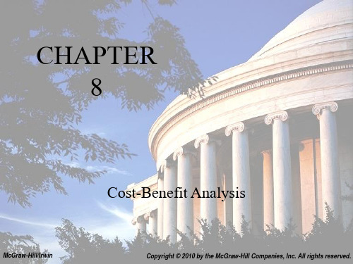 (财政学罗森第九版英文课件)Chap008Cost-Benefit Analysis