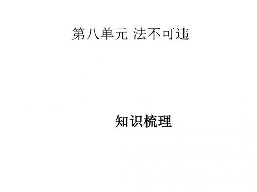 七年级政治法不可违