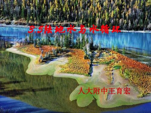 《陆地水与水循环》PPT优秀课件6 人教版