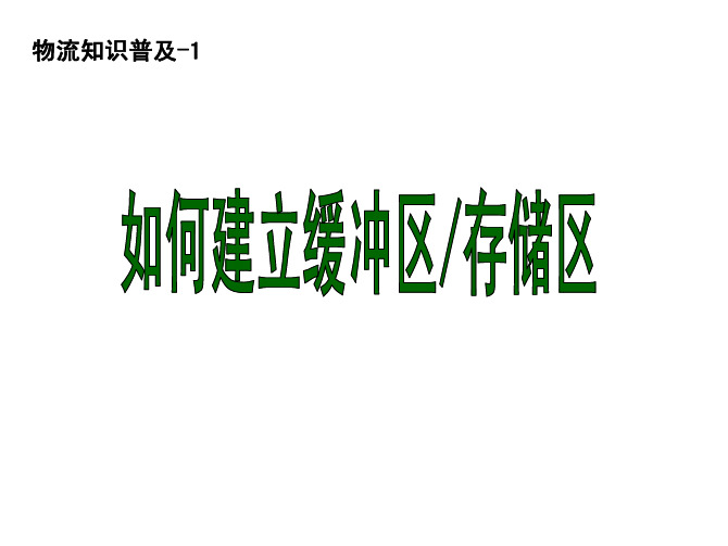 如何建立缓冲区
