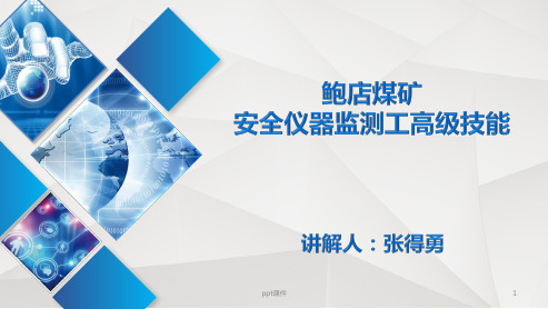 安全仪器监测工高级培训  ppt课件