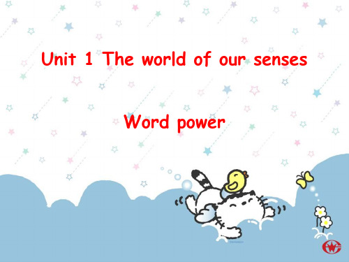 M3U1 Word power