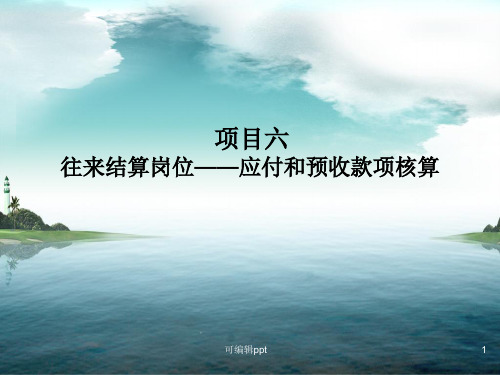 应付账款的核算 (2)
