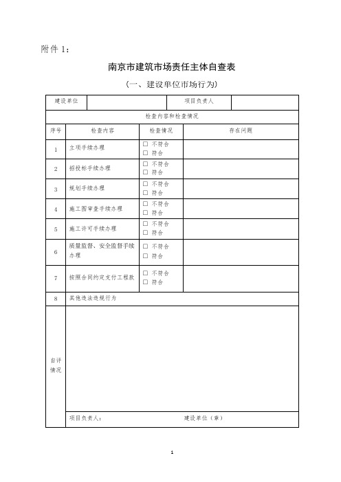 江宁综合检查表