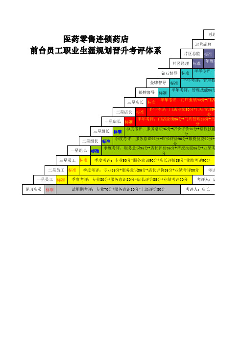 优秀连锁药店星级晋升体系(经典)
