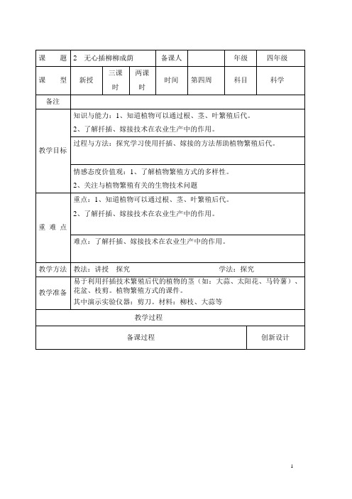 第二单元2无心插柳柳成荫
