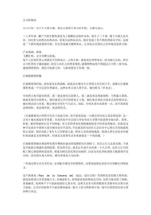 城市的远见读书笔记
