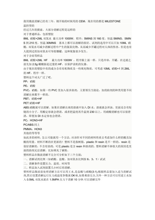 微波消解