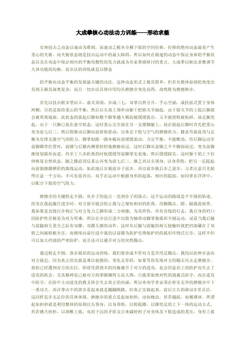 大成拳核心功法功力训练.pdf