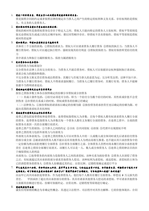 合同法笔记