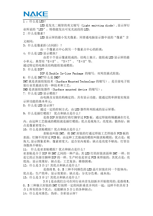 什么是LED