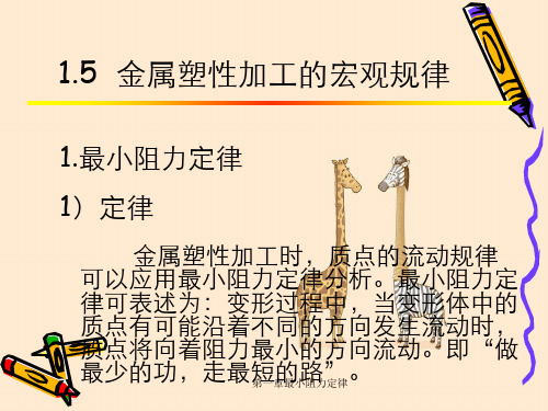 第一章最小阻力定律