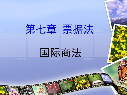 国际票据法概述正式