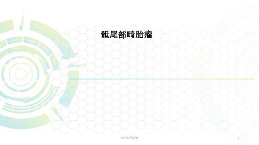 骶尾部畸胎瘤课件