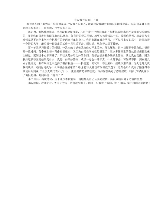 在没有方向的日子里.doc2
