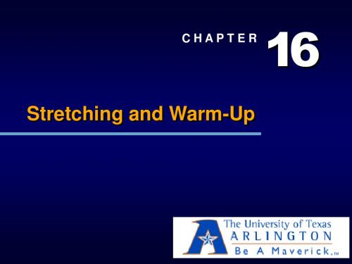chap 16 Stretching