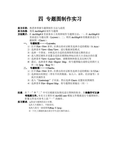 ArcMap 9 专题图制作