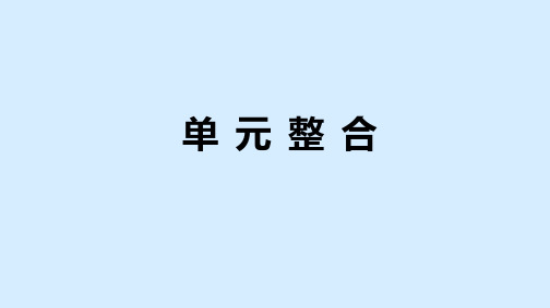 高中历史选择性必修一课件第一单元+单元整合