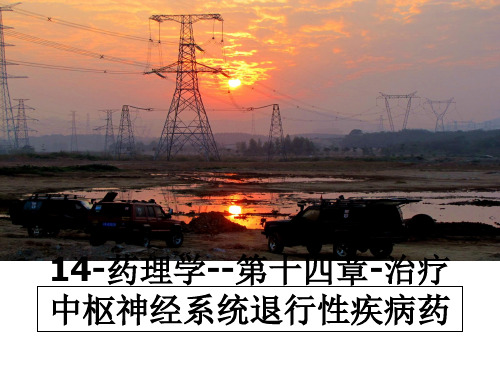 14-药理学--第十四章-治疗中枢神经系统退行性疾病药PPT课件