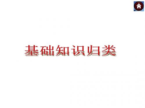 中考历史(岳麓版)总复习课件：基础知识归类