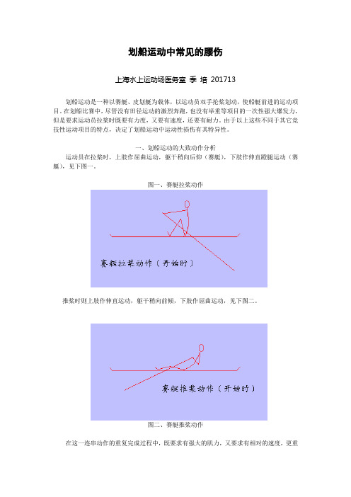 划船运动中常见的腰伤