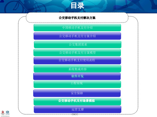 公交移动支付方案共32页文档