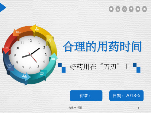 合理的用药时间有讲究ppt课件
