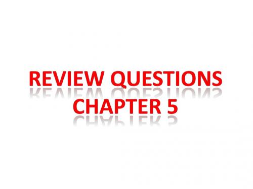 专业英语Chapter5