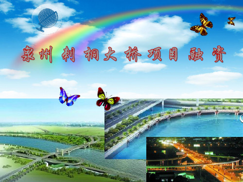 泉州刺桐大桥项目融资