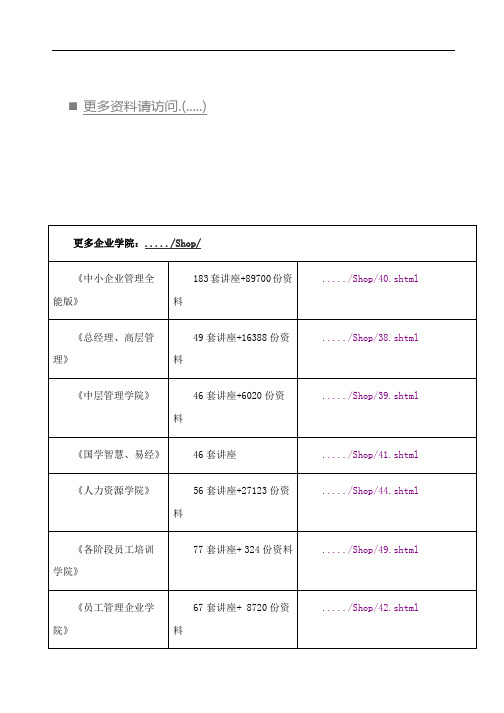 煤炭行业产业链及行业分析报告