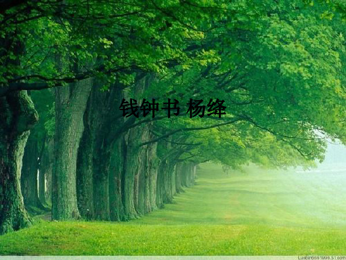 钱钟书 ppt课件