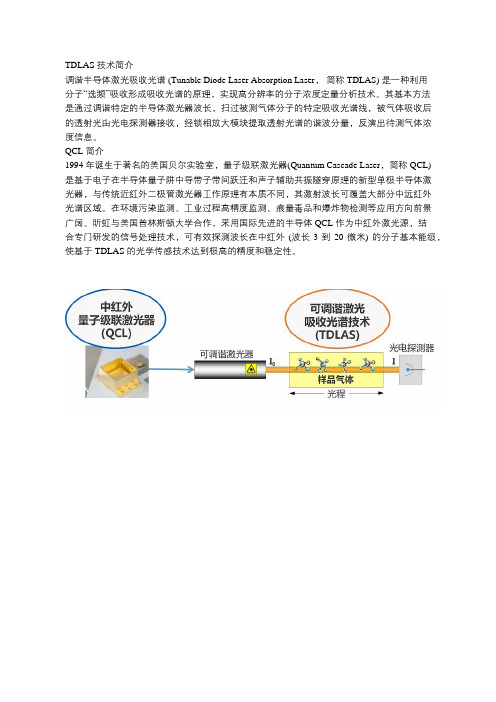 TDLAS及QCL技术简介