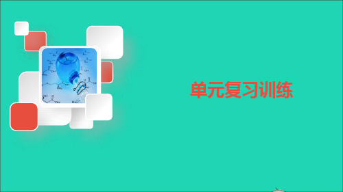 九年级化学下册第十单元化学与降单元复习训练课件新版鲁教版