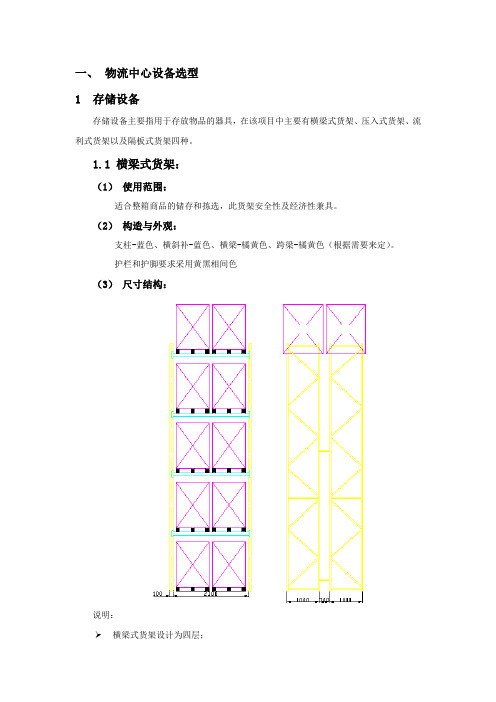 物流中心设备选型