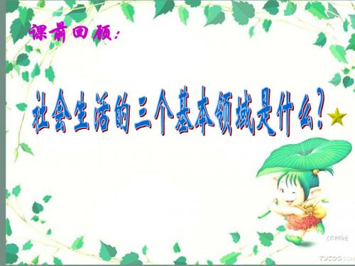 思想政治文化生活第四单元第八课第一框教学课件