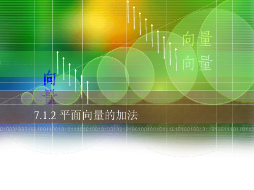 【中职数学】7.1.2向量的加法