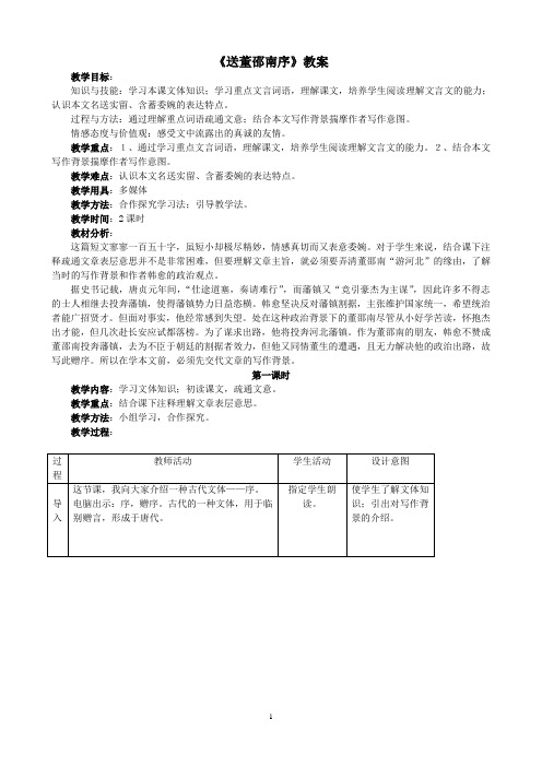 送董邵南序
