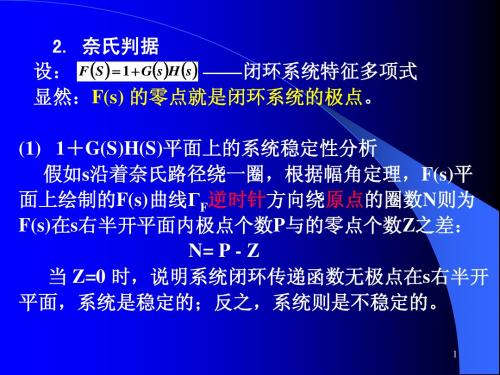5-4   频域：奈氏 判据