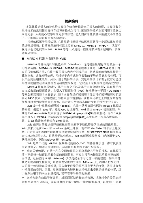 视频编码