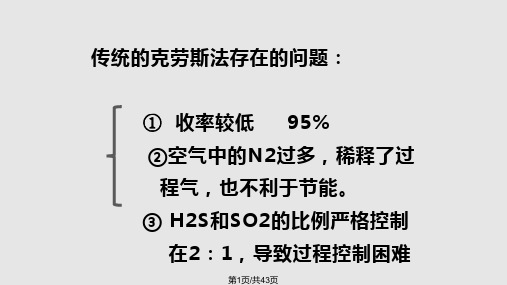 有机化工生产技术PPT课件